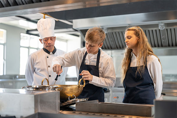 Professional cookery pathways